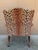 English Chippendale Mahogany Armchair in Leopard Upholstery For Sale - Image 11 of 12