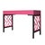 Chippendale Writing Desk - Pink For Sale In West Palm - Image 6 of 9