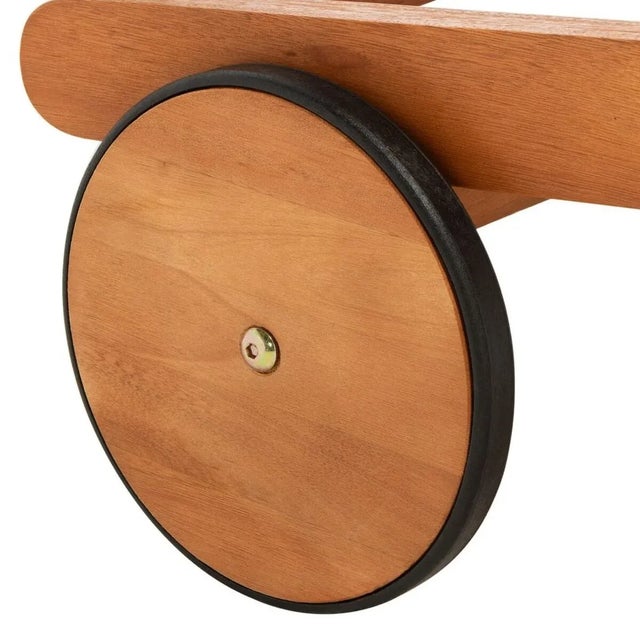 Contemporary Kamson Sunlounger - Natural/Navy For Sale - Image 3 of 10