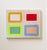 "Bright Place 24301" Original embroidered painting by Emily Keating Snyder, 24" H x 30" W x 1.5" D Acrylic paint with...