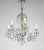 Transparent Mid 20th Century Georgian Style Cut Crystal Chandelier For Sale - Image 8 of 13