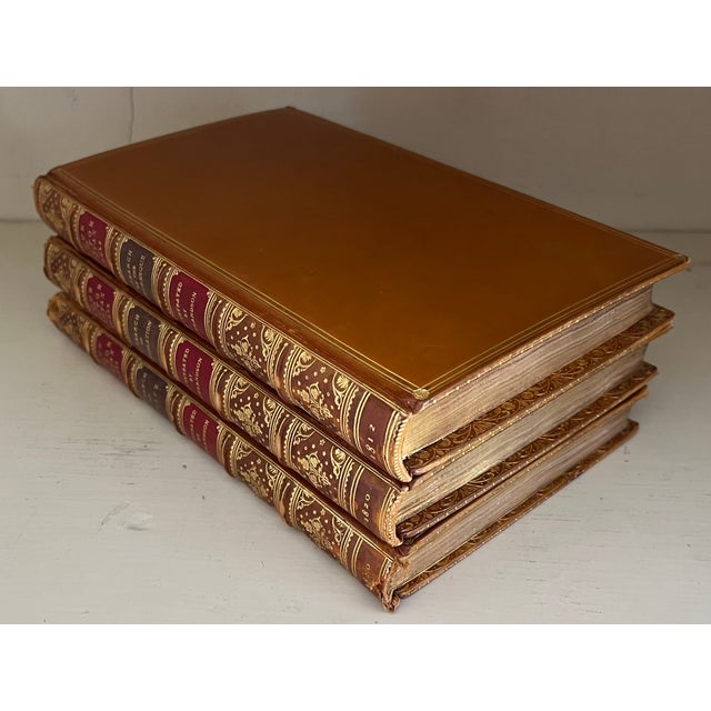 Fine Leather Bindings - Books by William Combe - The Three Tours of Reverend Doctor Syntax - 3 Volumes For Sale - Image 11 of 18