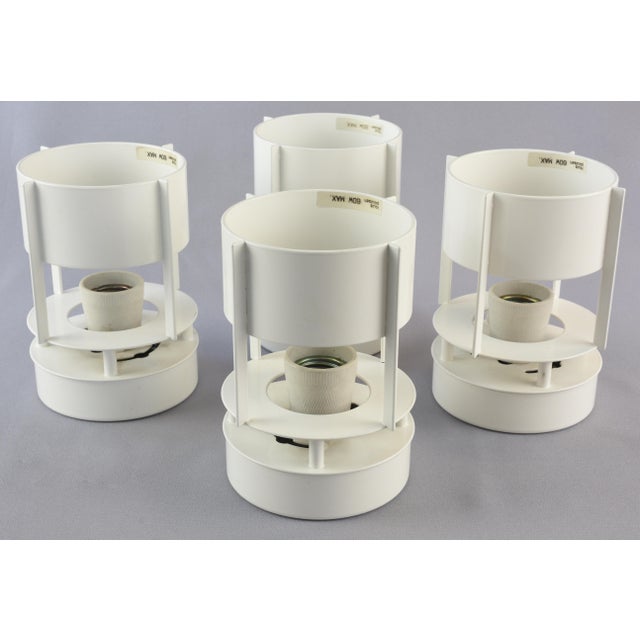 Danish Magazin Ceiling Lamps by Wilhelm Wohlert for Louis Poulsen, Set of 4 For Sale - Image 6 of 12