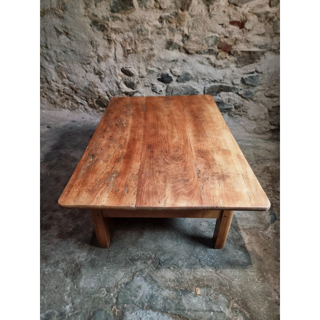 Antique Cherrywood Coffee Table with Two Drawers, 1700s For Sale - Image 11 of 17