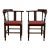 Circa 1890 English Barley Twist Corner Chairs- a Pair For Sale