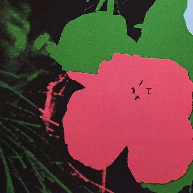 1980s Andy Warhol, Flowers, Lithograph, 1980s For Sale - Image 5 of 12