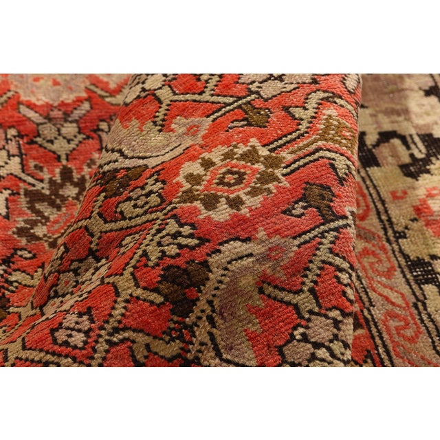 Antique Persian Karabakh Rug Runner, 03'01 X 15'04 For Sale In Dallas - Image 6 of 10