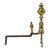 Federal Style Brass Beehive Fireplace Andirons C1920 For Sale - Image 10 of 10
