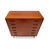 This beautiful Danish Mid-Century six-drawer teak tallboy, crafted in Denmark in the 1960s, showcases exceptional...