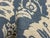 Blue Bespoke Floral Damask Throw Pillows, Set of Three For Sale - Image 8 of 12