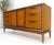 American Walnut Danish Mid Century Modern 6 Drawer Two Doors Compartment Dresser For Sale - Image 14 of 14