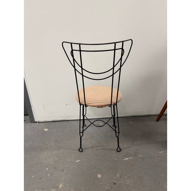 Mid-Century Modern Rare 1950s Art Deco Style Ice Cream Parlor Chair For Sale - Image 3 of 11
