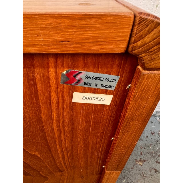 Mid-Century Teak Nightstand by Sun Cabinet For Sale - Image 16 of 16
