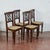 This refined set of four chairs celebrates the taste and elegance of 18th-century style, a key period for classic...