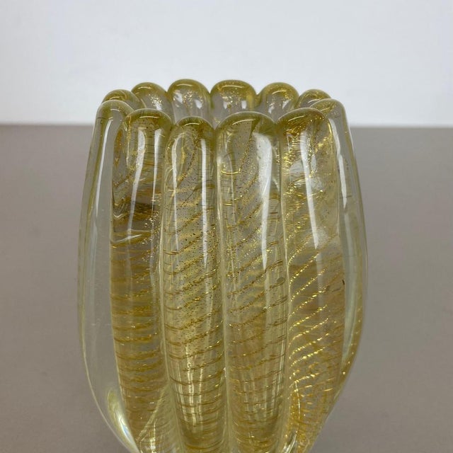 Murano Glass Vase from Barrovier & Toso, Italy, 1970s For Sale - Image 4 of 17