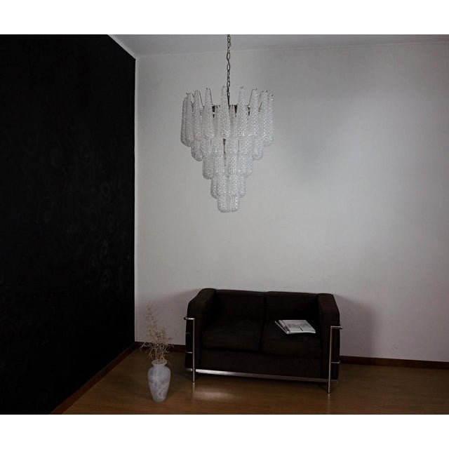 Vintage Italian Murano Chandelier, 1990 For Sale - Image 16 of 18