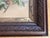 Wood Antique 1848 Still Life Floral Roses Watercolor Painting Signed For Sale - Image 7 of 12