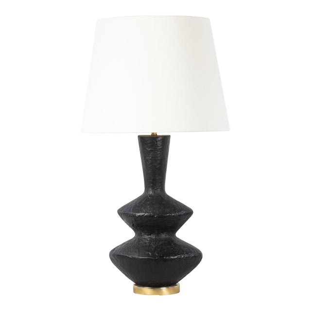 Regina Andrew Poe Metal Table Lamp, Black For Sale