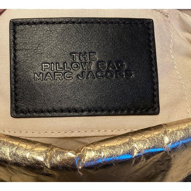Marc Jacobs Gold Pillow Bag For Sale - Image 12 of 12
