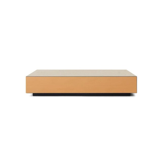 Glass Coffee Table in Smoked Brown from HKliving For Sale - Image 6 of 6