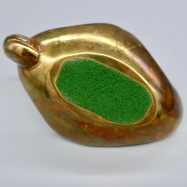 Vintage Brass Champleve Enamel Duck Dish For Sale In Austin - Image 6 of 7