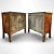 19th Century French Louis XV Style Kingwood Marble-Top Commodes, Pair For Sale - Image 10 of 12