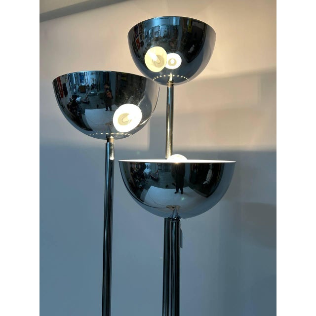 3-Bulb Floor Lamp from Lamperti, 1970s For Sale - Image 3 of 5