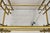 Mid 20th Century Hollywood Regency Faux Bamboo Chinese Chippendale Pagoda Gold Etagere Bookcase For Sale - Image 9 of 12