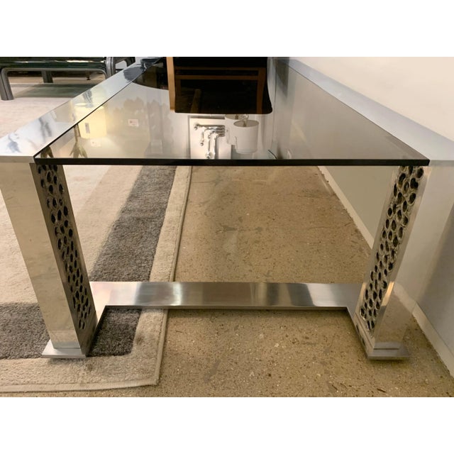 Willy Luyckx Aluclair Belgian 1970s Sculptural Table For Sale - Image 12 of 13