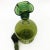 Mid-Century Modern Vintage Blenko Decanter, by Joel Philip Myers, Circa 1968, Olive Green For Sale - Image 3 of 11