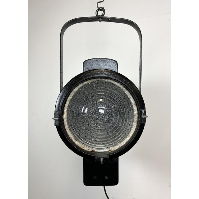 Vintage Black Theatre Spotlight Ceiling Light, 1960s For Sale - Image 6 of 17