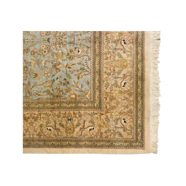 1960s Vintage Tabriz Carpet - 10'2" X 13'2" For Sale - Image 5 of 12