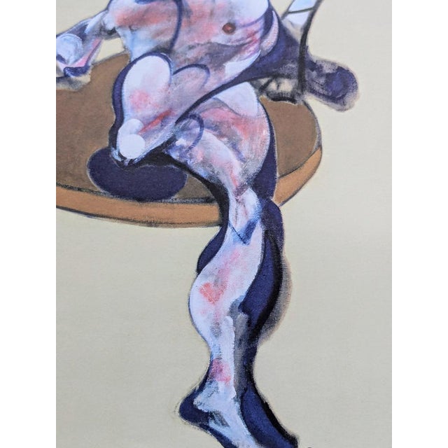 Extremely beautiful&decorative Francis Bacon offset lithographic poster Three Male Studies, Centre Pompidou, 2020 60 x 40...