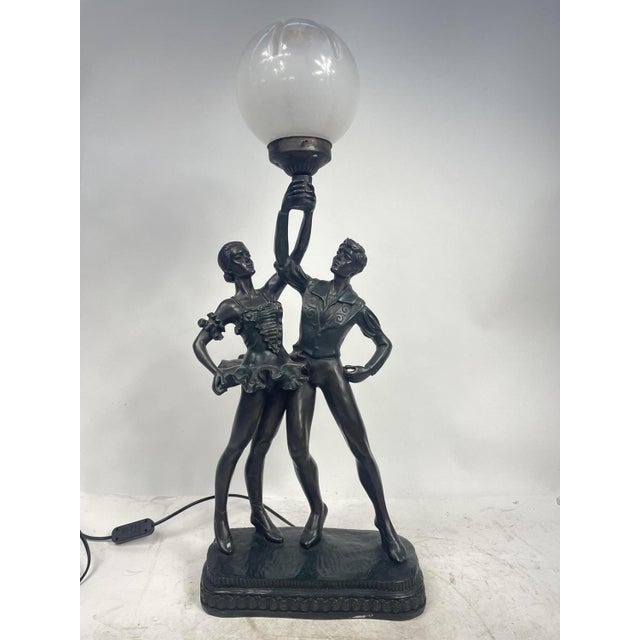 Vintage Lamp Sculpture, 1950s For Sale - Image 9 of 9