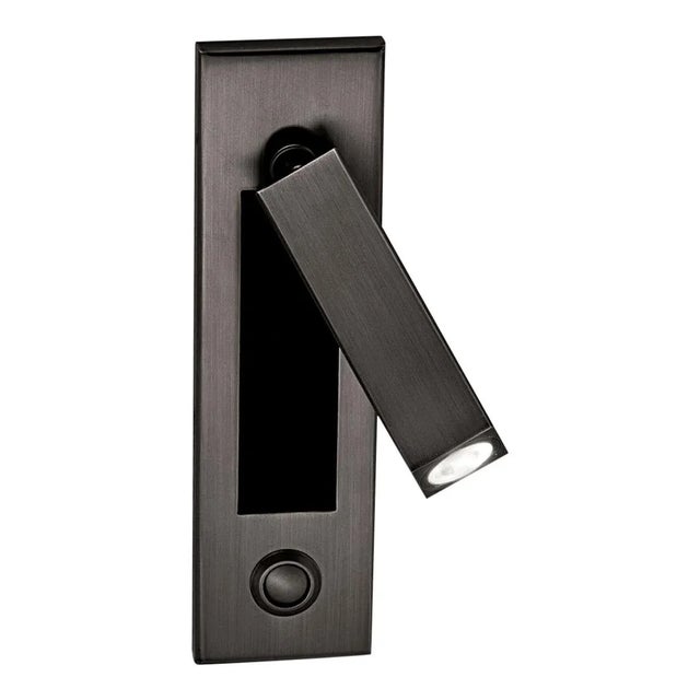 A Warm White Led Headboard Reading Light Is Housed Within A Rectangular Head That Swivels 90° Left, Right Or Forward And...