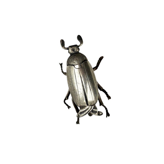 Silver Insect Shaped Ashtray, France, 1950s For Sale - Image 4 of 14