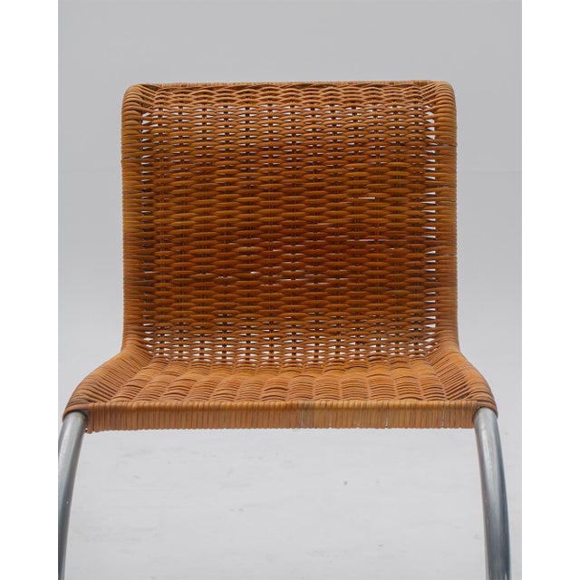 S 533 Chair by Ludwig Mies van der Rohe for Roche Bobois, 1970s, Set of 4 For Sale - Image 6 of 8