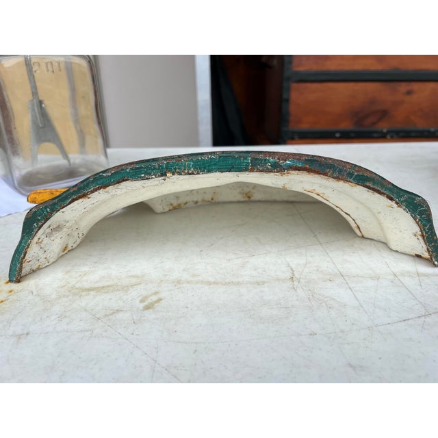 Early 20th Century Cast Iron Mallard Duck Door Stop For Sale - Image 4 of 4