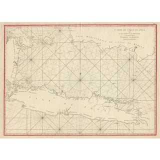 Antique Sea Chart, 1775 For Sale