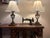 Hollywood Regency Visual Comfort & Co. Hollywood Regency Open-Cage Brass Table Lamps - A Pair For Sale - Image 3 of 12