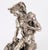 Antique Italian Silvered Bronze Sculpture of Shepherd and Lamb, 1800s For Sale - Image 13 of 15