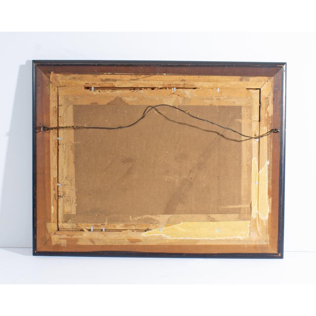 Watercolor Painting of a Country Landscape by Edward R. Sitzman For Sale In Indianapolis - Image 6 of 6