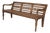 1920s Provincial French Carved Wood Bench For Sale