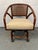 Clark Casual Furniture Mid 20th Century Set of Four Wicker and Rattan Dining Chairs by Clark Casual Furniture Inc For Sale - Image 4 of 12