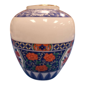 Vintage Tiffany & Co Floral Design Porcelain Japan Vase