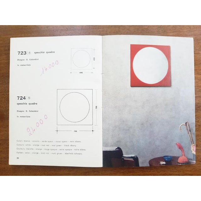 Model 4724 Wall Mirror in Acrylic Glass by Gino Colombini for Kartell, 1972 For Sale - Image 13 of 14