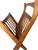 1970s Danish Modern Folding Teak Magazine Rack For Sale - Image 11 of 13