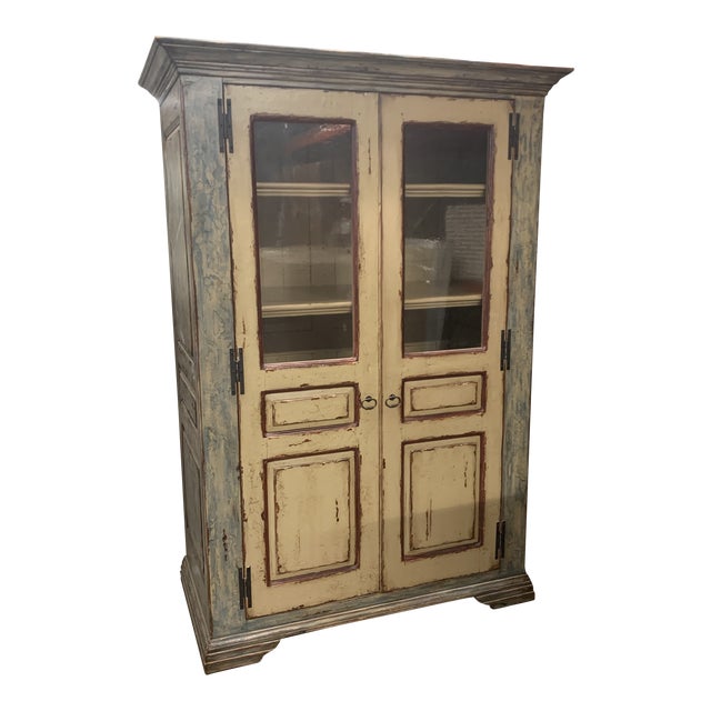 Industrial Woodland Furniture Armoire For Sale