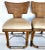 Mid-Century Modern Kreiss Bamboo Counter Stools Leather Pair For Sale - Image 3 of 12