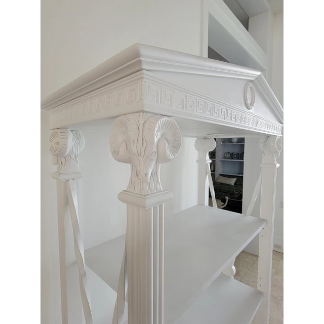 Neoclassical-Style Etagere For Sale - Image 4 of 12